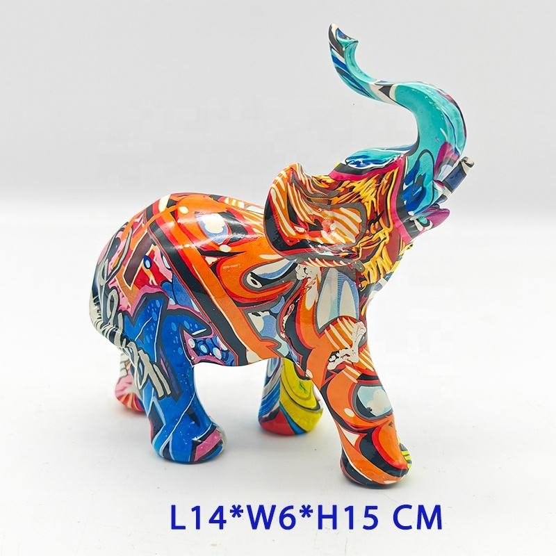 Wholesale Water Transfer Resin Figurines Animal Sculpture Souvenir Crafts