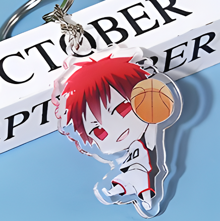 Personalized Custom Printed Plastic Charms clear Epoxy Hologram Acrylic Keychain Custom Bulk Wholesale Cute Key Chain Acrylic