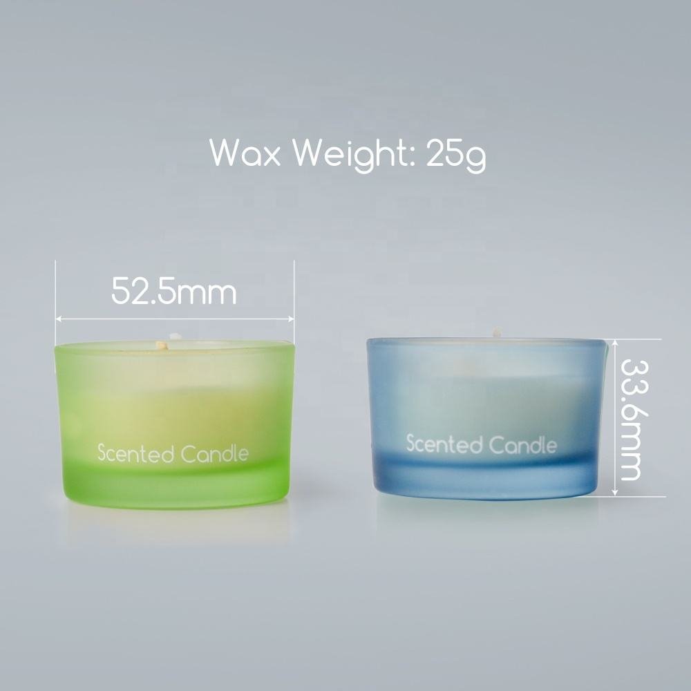 Home Fragrance Luxury Christmas Soy Wax Aroma Scented Candle Set of 6 Tealight Candles with Gift Set