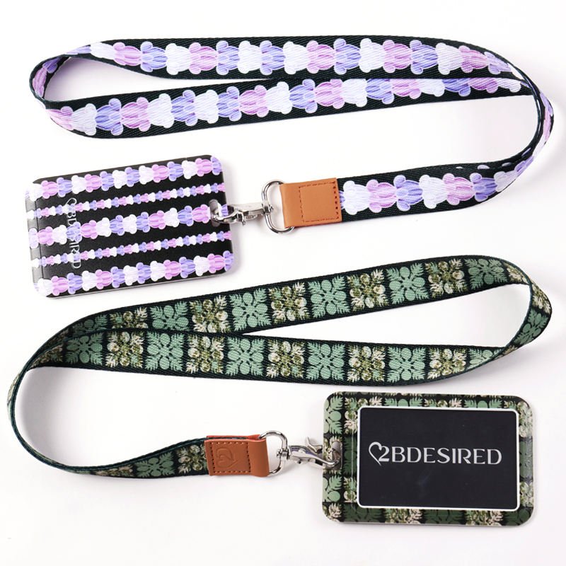 Fashion Custom Sport Lanyards for Team ID Card Badge Holder Neck Strap Printed Logo Polyester Sublimation Lanyard