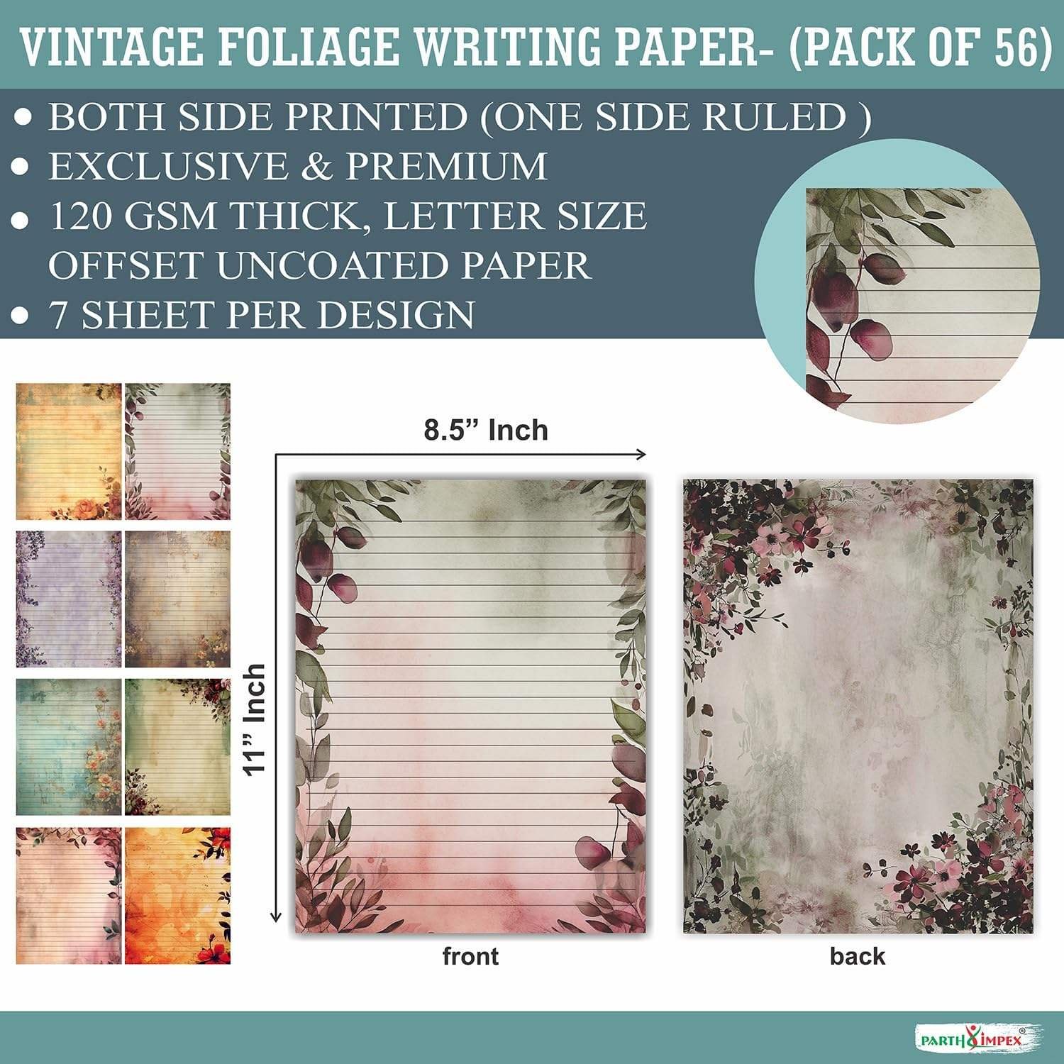 Aged Paper for Vintage Style Crafting Perfect for Invitations Gift Tags and Handmade Paper Crafts