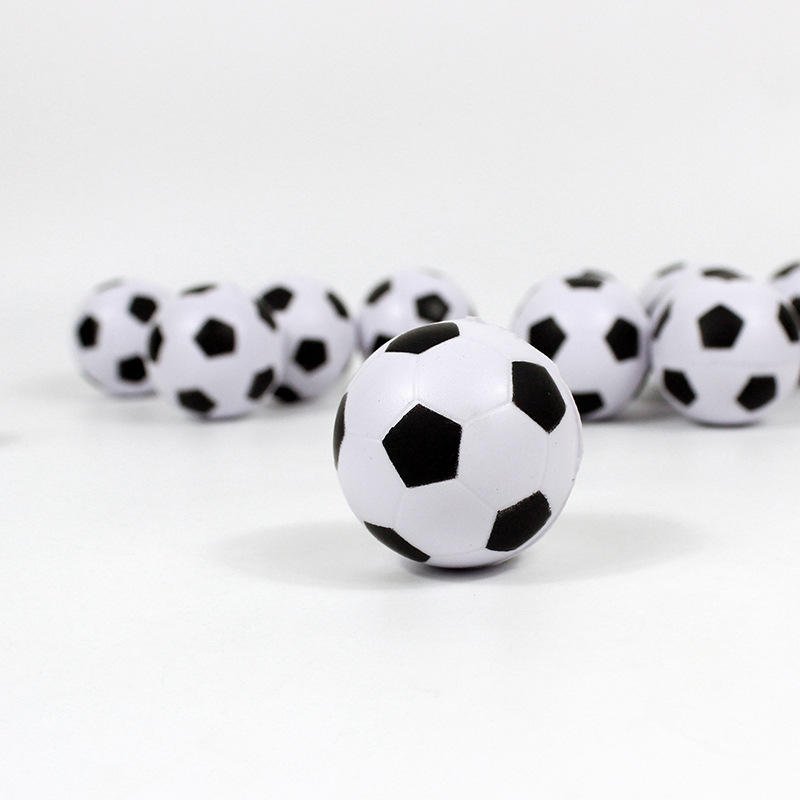 BSBH Promotional Gifts Custom Logo Mini Size Set Football Stress Ball Pu Foam Anti Stress Ball Relief Toy