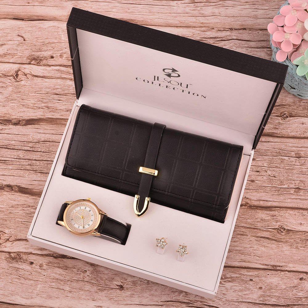 XL-01 New Women's Wallet Watch Gift Set Women's Quartz Watch Holiday Gift