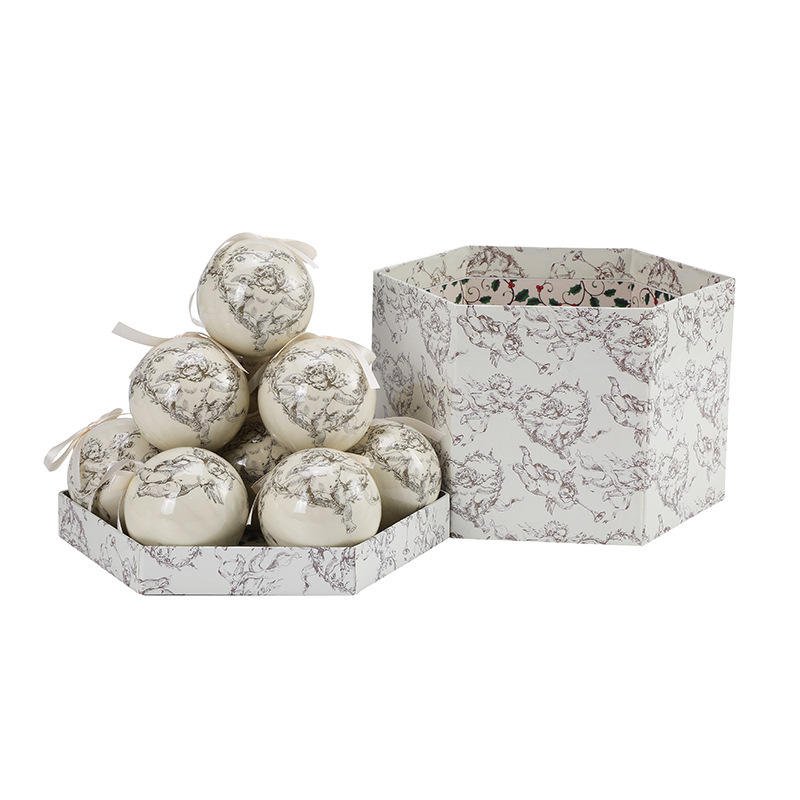 Christmas Tree Ornaments Christmas Ball Polyfoam Foam Balls Semi-handmade Best-selling Decoration
