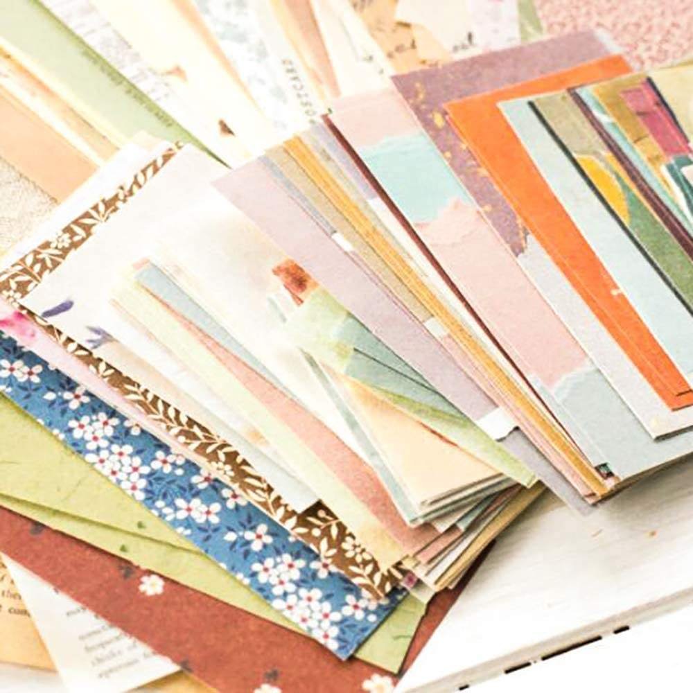 Vintage Journaling Supplies Scrapbook Paper Supplies for Writing Drawing Scrapbooking and DIY Hand Crafting Photo Album Decor