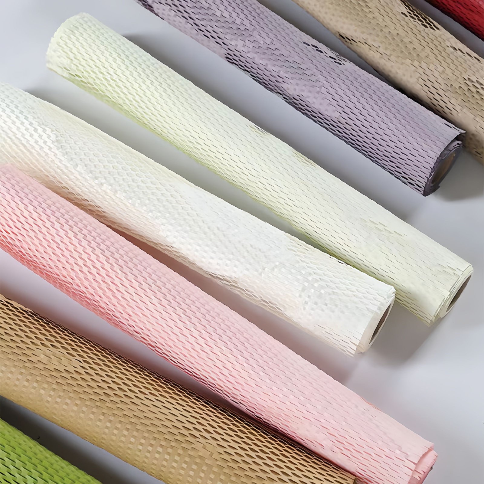 Promotional High Quality Biodegradable Honeycomb Wrapping Paper Mixed Pulp Craft for Gift & Craft Use