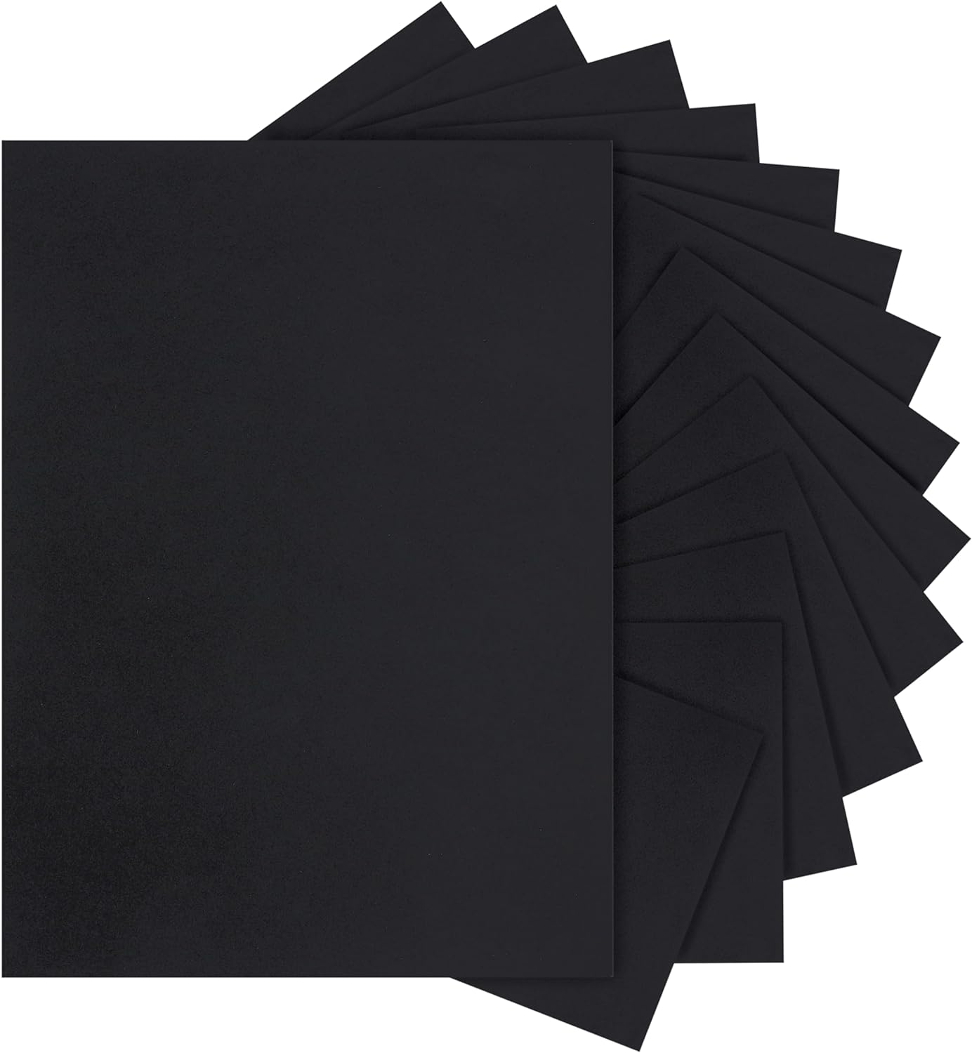 Black Cardstock Paper Sheet Heavy Cover Card Stock for DIY Crafts Cards Making