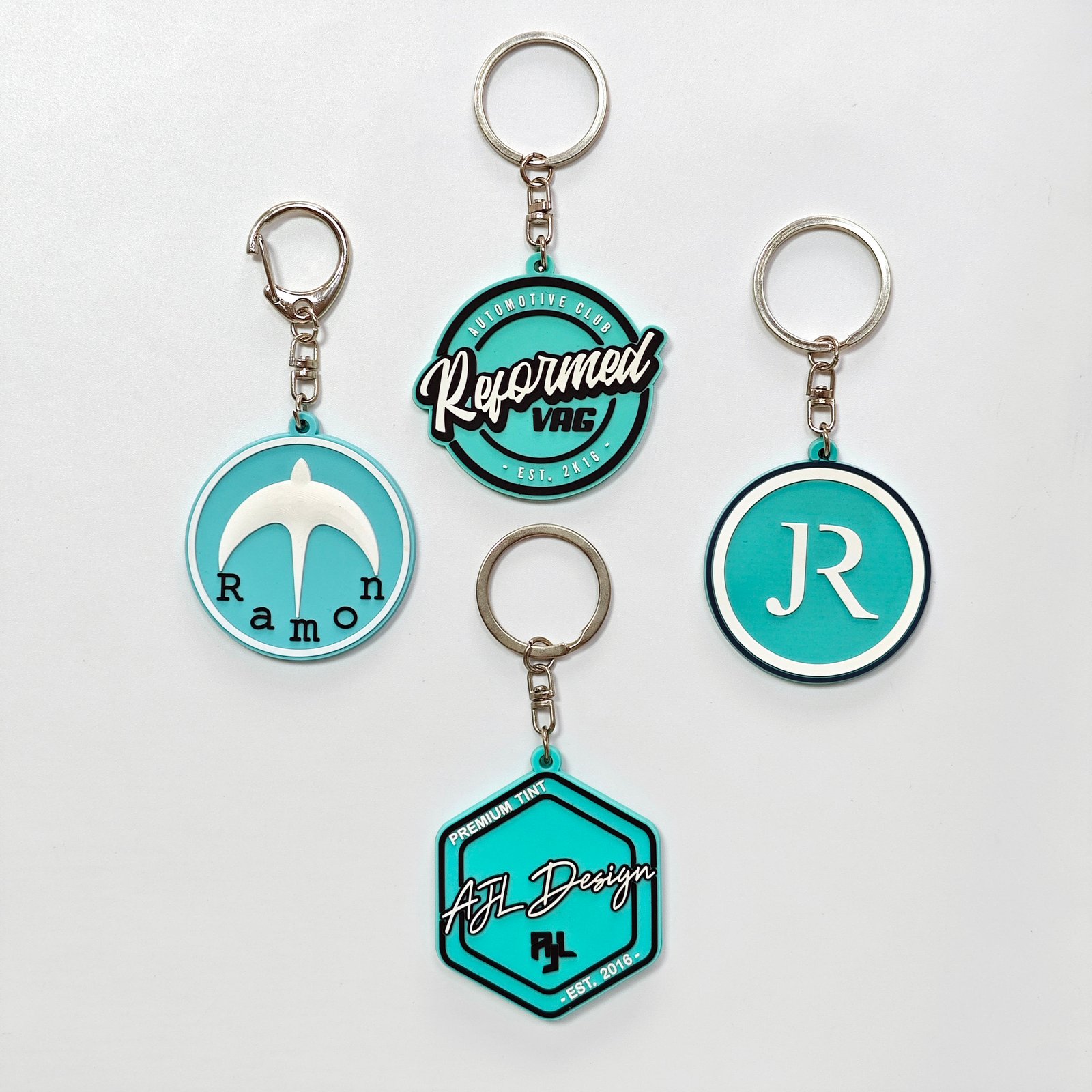 Custom Logo Promotional Soft PVC Rubber Key Ring Key Chain Keychain, Silicone Keyring, Plastic Key Chains