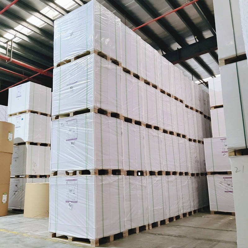 Solid Cardboard Bleached Paper Sulfate C1S SBS Paper Board FBB Paper Board