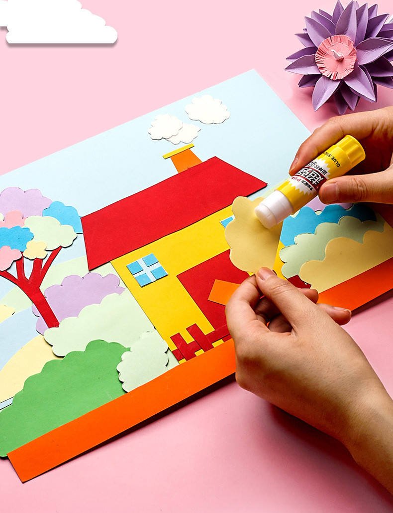 Wholesale 100 Sheets of Craft Coloured Paper A4 Coloured Paper 10 Color 70gsm for DIY