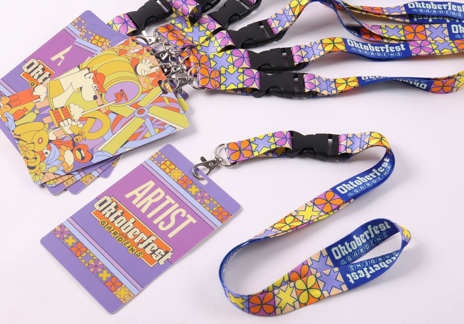 Fashion Custom Sport Lanyards for Team ID Card Badge Holder Neck Strap Printed Logo Polyester Sublimation Lanyard