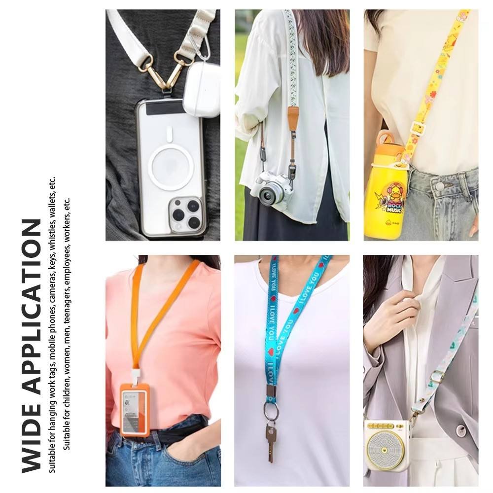 China Manufacturer Cheap Printed Key Lanyards Breakaway Cell Phone Polyester Lanyard With Logo Custom
