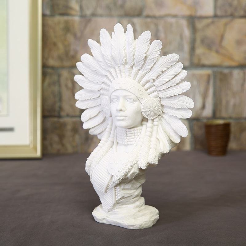 Indian Sandstone Statue Creative Resin Crafts for Desktop Decoration Cross-Border Direct Sales Ornament