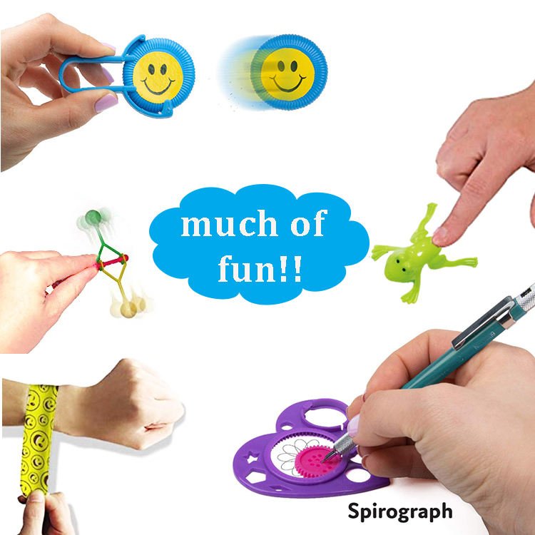 Hot Selling Plastic Certified Kids Birthday Party Supplies Carnival Prizes Pinata Filler Party Favors Toys Assortment