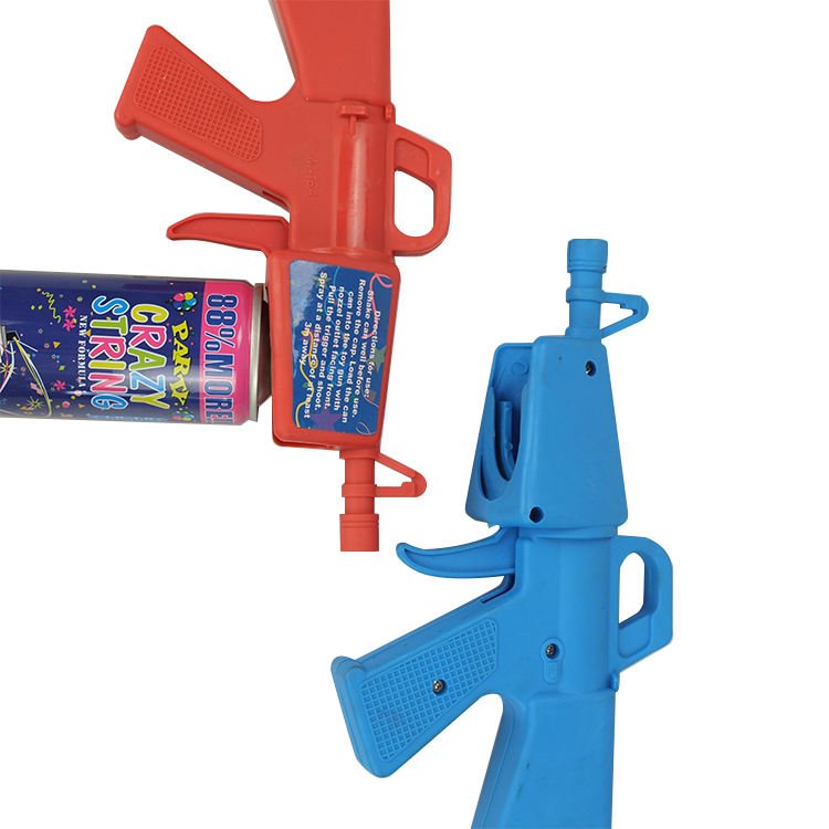 Custom Design Crazy Spray Party String Toy-Gun for Party Celebration