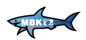 2025 3D Paul Shark Sticker logo Waterproof Cartoon Decoration Sticker Wholesale Inventory Sticker