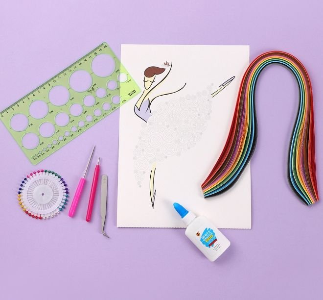 Newest DIY Kids Craft Kits Craft Kits Paper Craft Kits Handmade Simple Pop Colourful Quilting Art DIY Origami