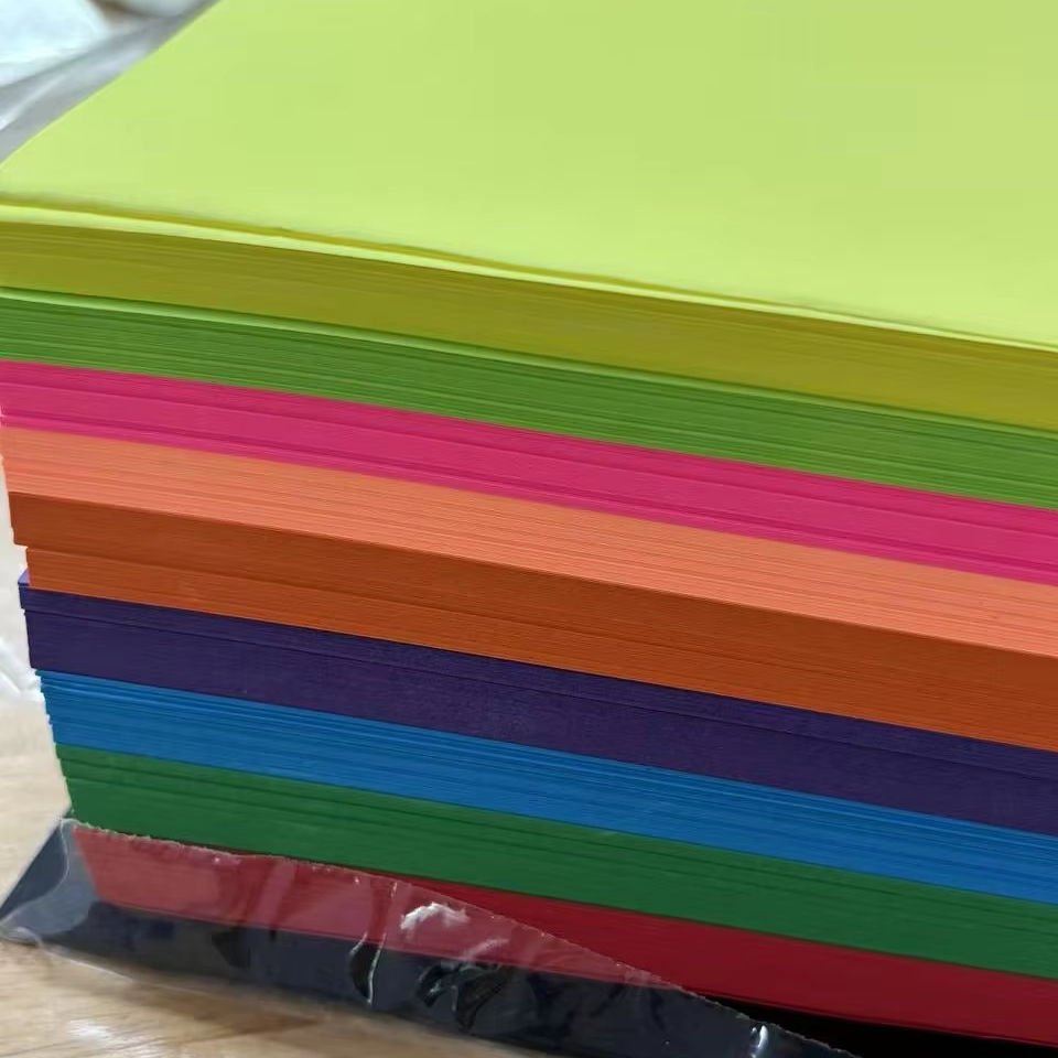 Decorative Printed Origami Construction Colored Paper Art Drawing Diy Folding Kids Sheets Cardstock Paper Crafts