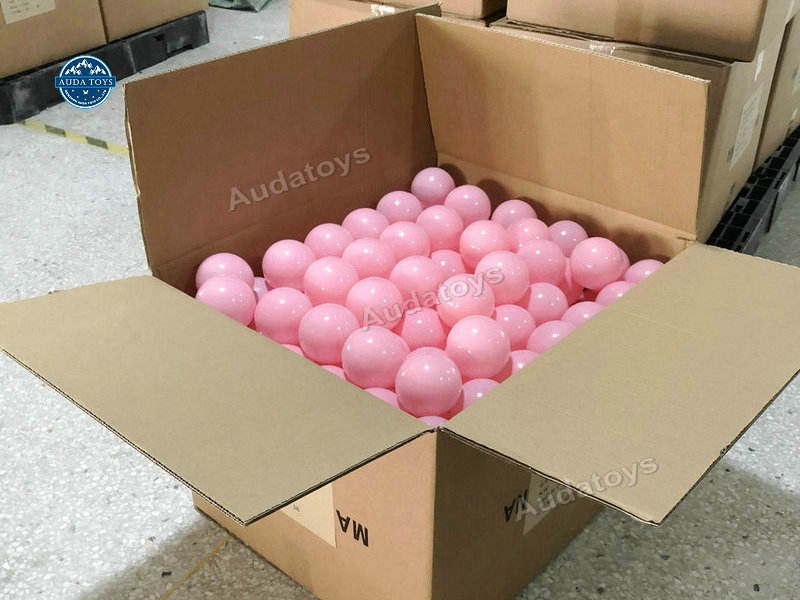 Colorful Eco-Friendly Plastic Pit Ball Ocean Style Promotional Toy for Children to Play with