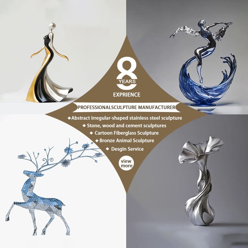 Custom Other Landscaping & Decking Resin Crafts Action Figures Pop Art Sculpture Resin Sculpture