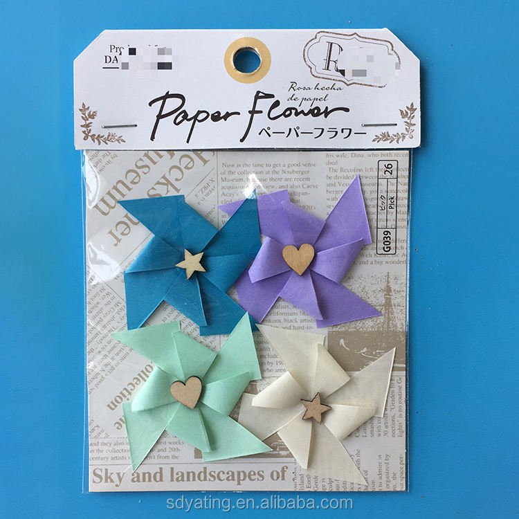 Wholesale DIY Scrapbook Crafts Making Paper Flower