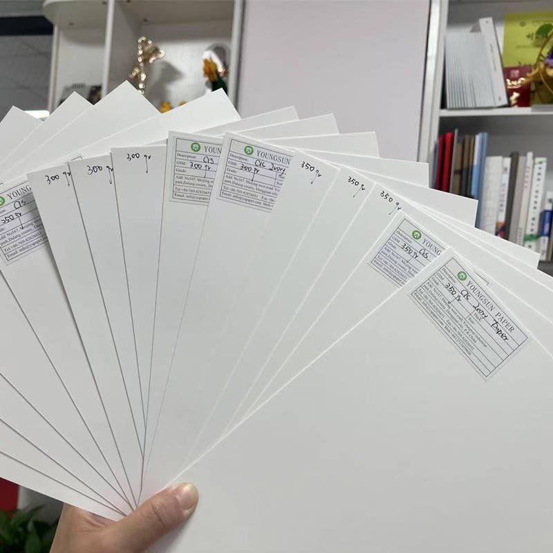 Solid Cardboard Bleached Paper Sulfate C1S SBS Paper Board FBB Paper Board