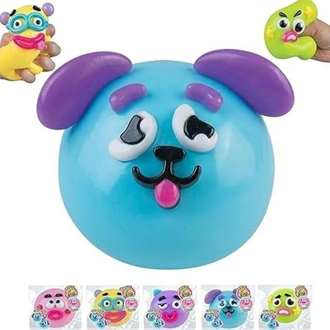 Best Selling Cute Animal Face Swap Squeeze Toy Smush & Stay Squishy Fidget Stress Relief Sensory Toy for Kids Promotional Toys
