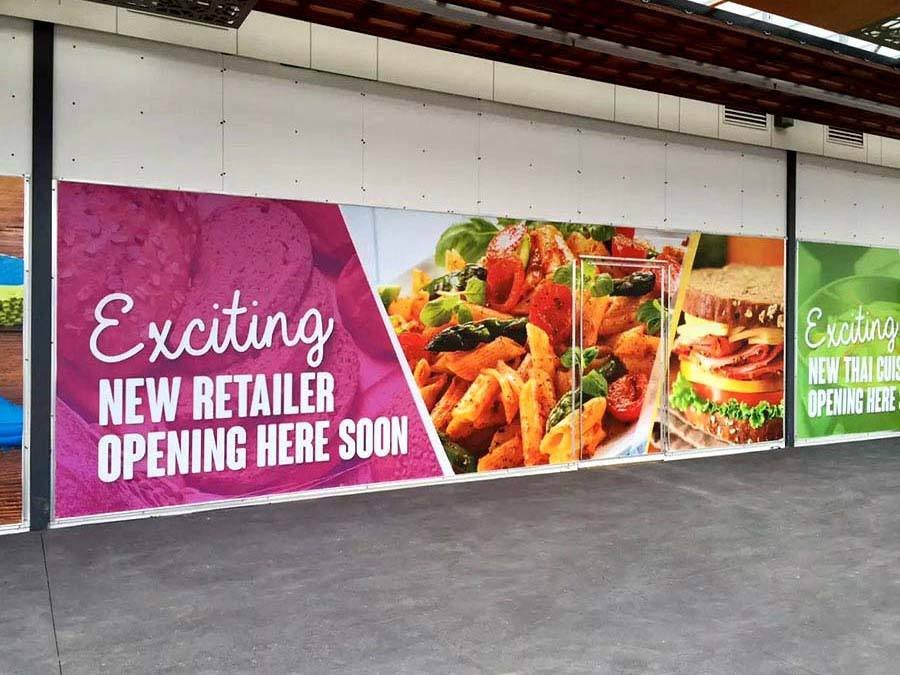 Shopping Mall Removable Vinyl Wall and Floor Decor Sticker Design for Commercial Advertising