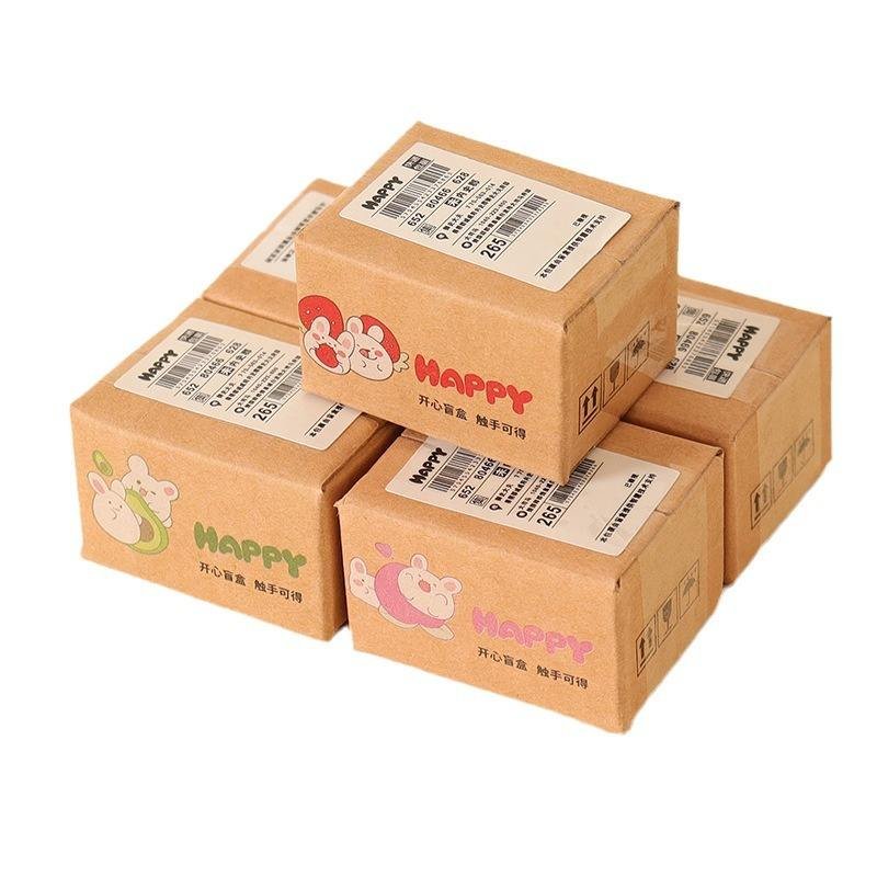 New Internet Celebrous Miniature Express Blind Box Food Play Bottle Resin Ornaments Creative Trendy Hand-made Paper Crafts