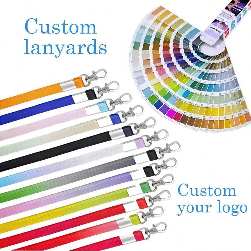 Sublimation Lanyard High Quality Polyester Small Batch Custom Lanyard Supply Color Lanyard With Logo