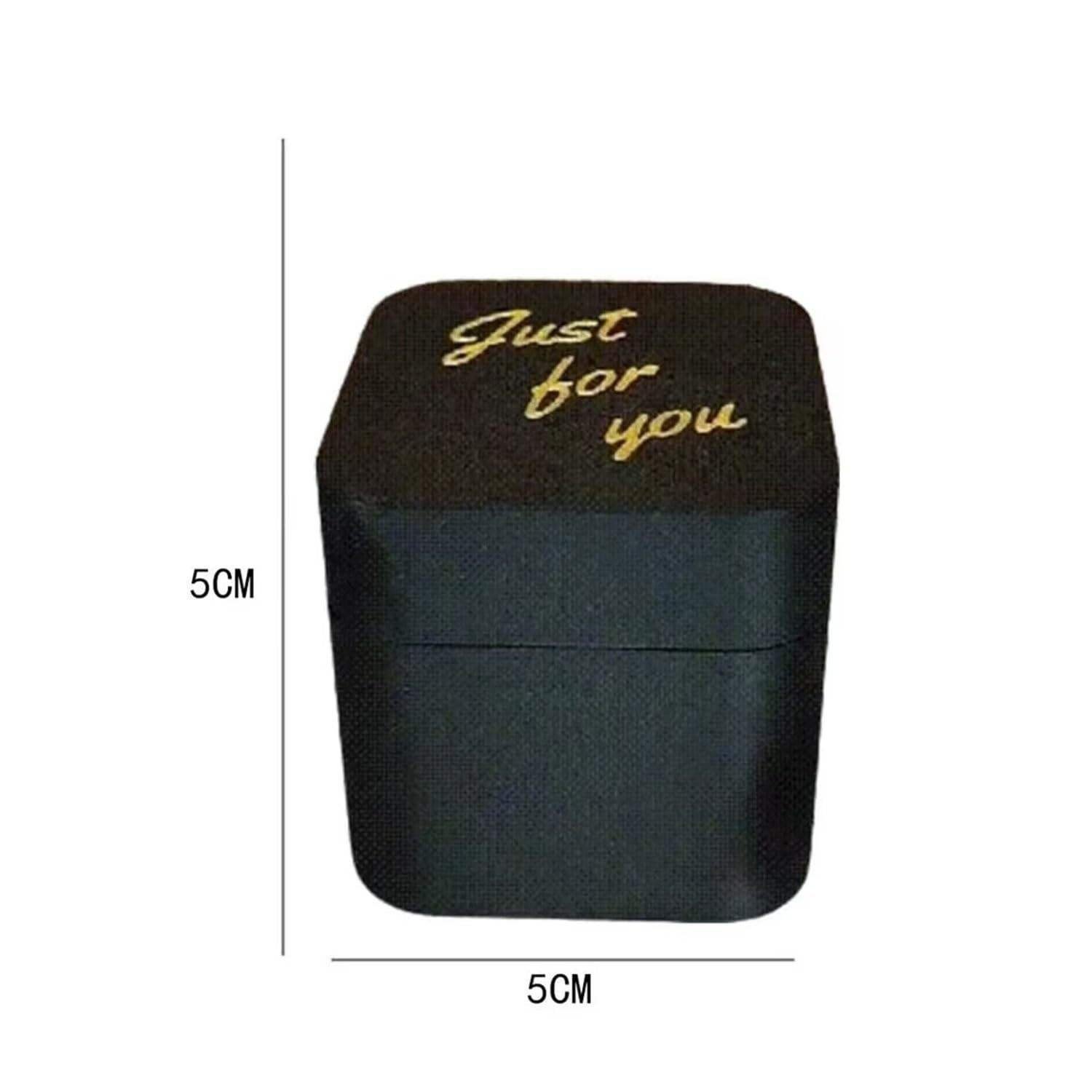 Promotional ABS Toy Quirky White Christmas Novelty Gift Funny Middle Finger Prank Box Gag Gift for Parties