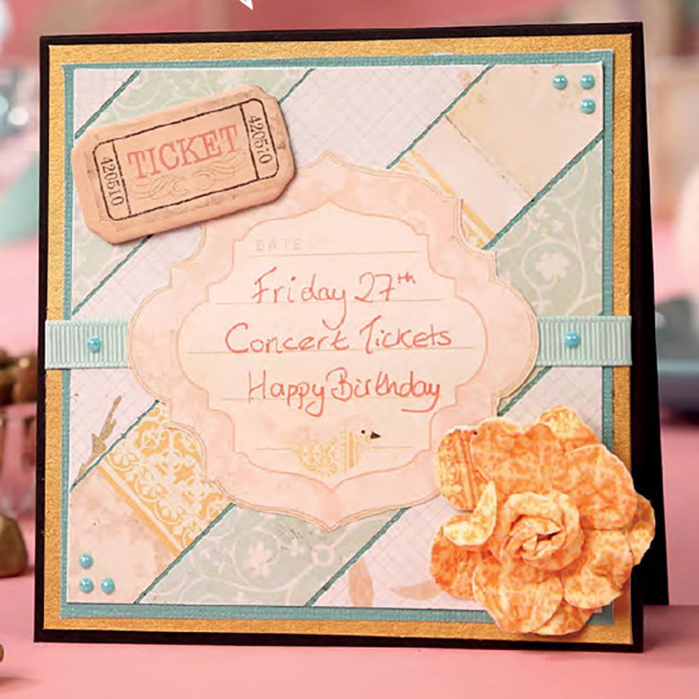 Wholesale Custom Retro Background Craft Paper Folding Paper Card Making Scrapbook Paper Craft