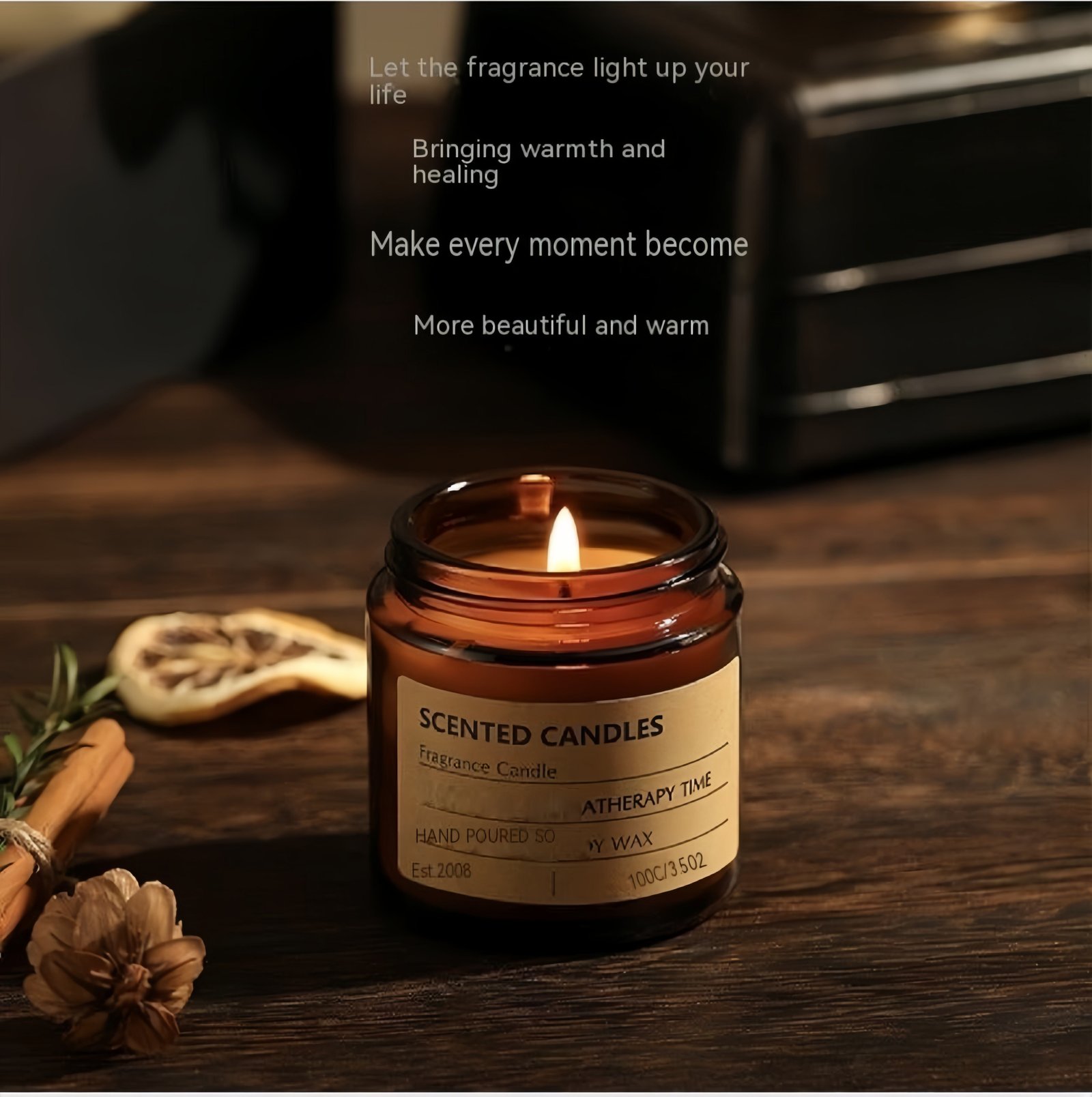 Luxury Custom Private Label Christmas Home Fragrance Scented Candles and Reed Diffuser Gift Set