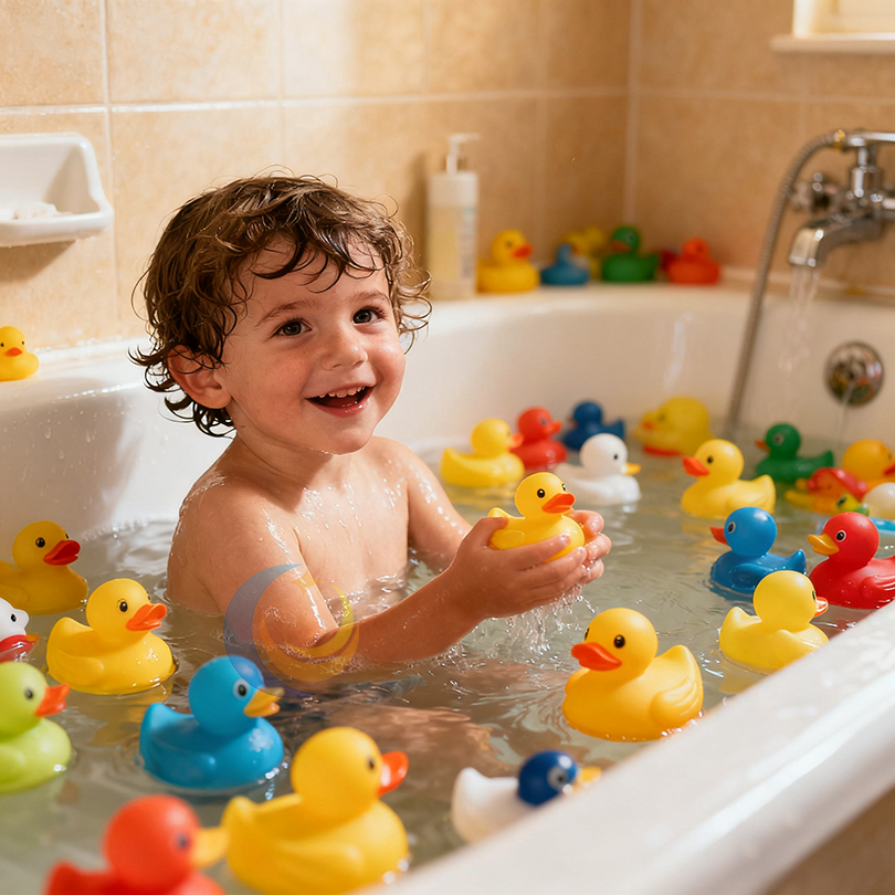 2025 Hot Sale Custom With Logo and Shape Mini Vinyl Duck Wholesale Kid Bath Floating Toy Sound Promotional Gift