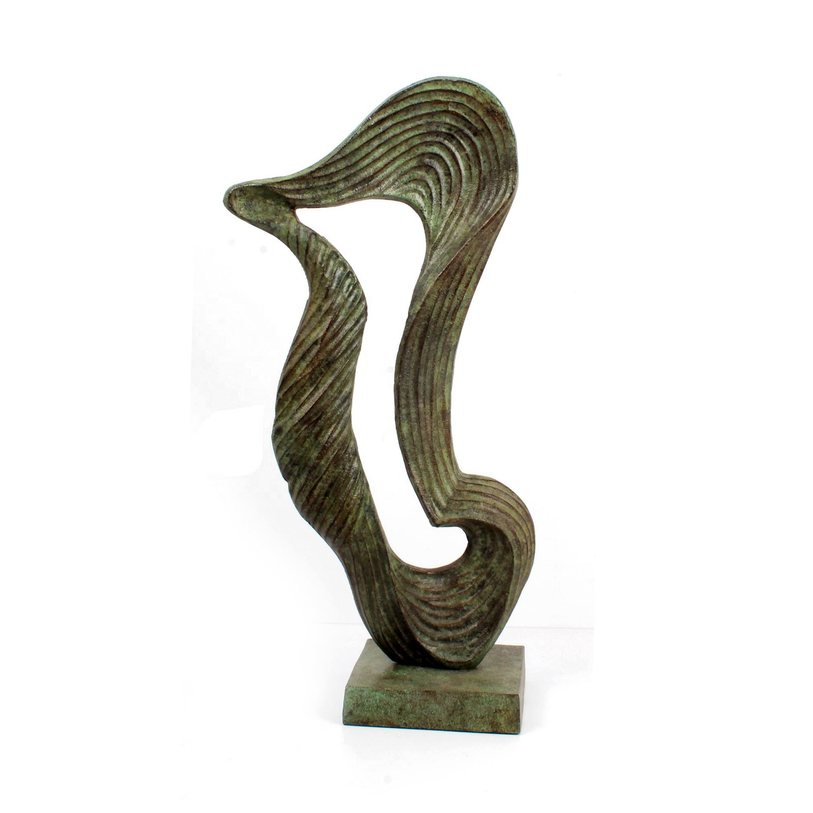Super Quality Cast Aluminum Small Sculpture With Unique Copper Antique Finishing for Sale at Cheap Price