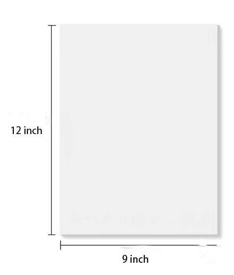 Wholesale Blank White Construction Drawing Craft Paper Sheet for Crafts DIY Cards