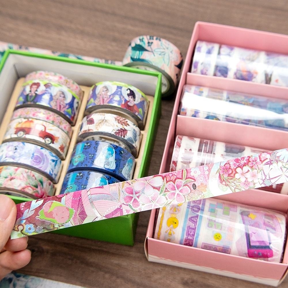 Custom Stationery Planner Washi Tape Roll for Journal Decorative Sticker Masking Tapes Factory