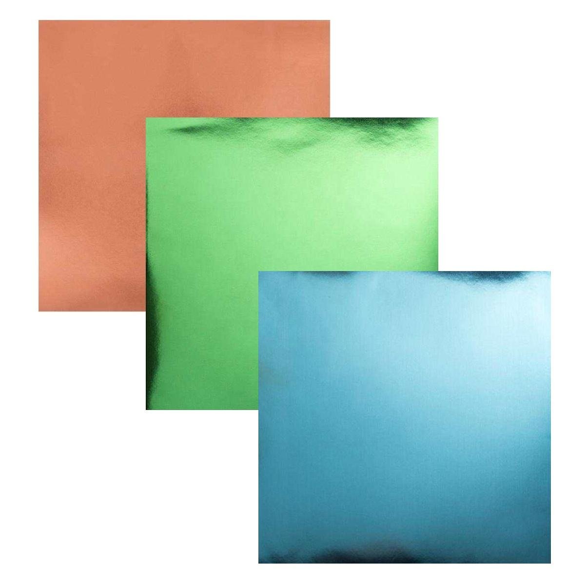 Metallic Cardboard 250 Gsm Art Craft Paperboard 50*70 cm Mirror Paper Board Wrapping Paper Sheets