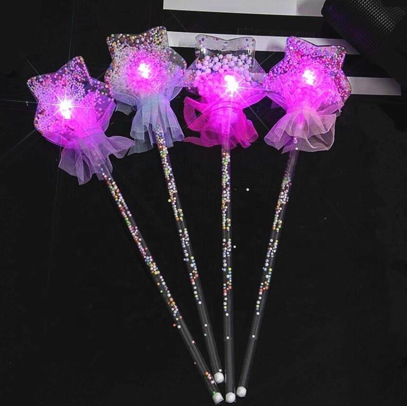 Handle LED Light Bobo Balloons Transparent Helium Wedding Birthday Party Decorations with Luminous Balloon for Kids