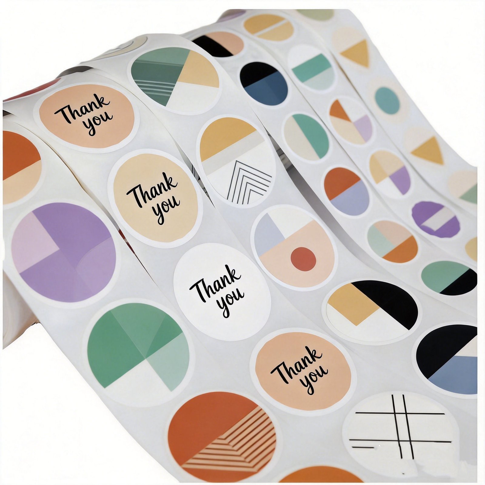 Custom Irregular Paper Stickers, Decorative Adhesive Label Stickers for Packaging Decoration