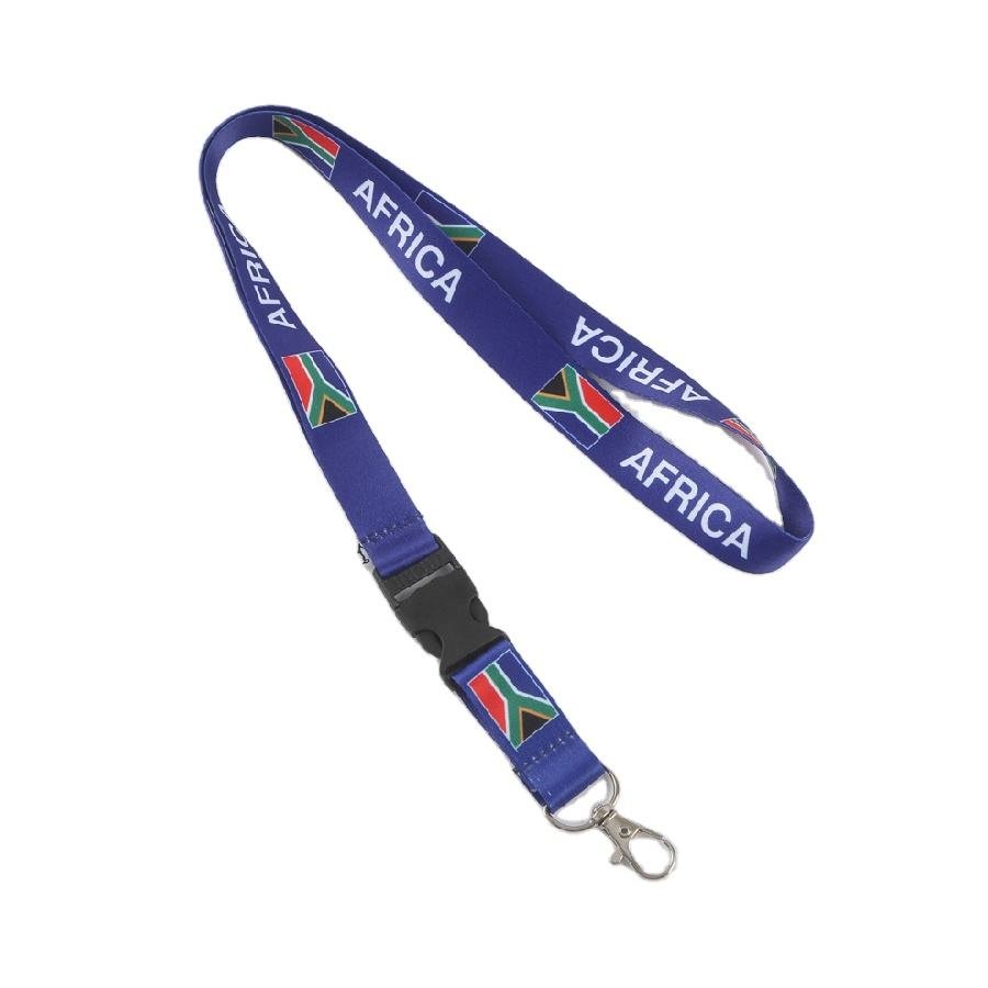 Wholesale Manufacturer Customize Polyester Lanyards Custom Logo Sublimation Printing Promotional Lanyard