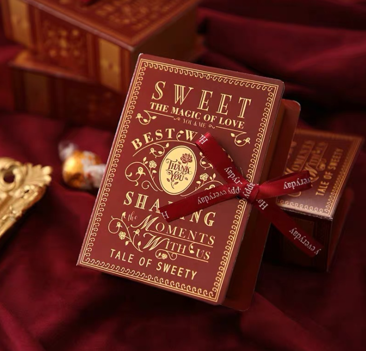 Wholesale Custom Luxury Sweet Wedding Favour Gift Candy Packaging Gift Box