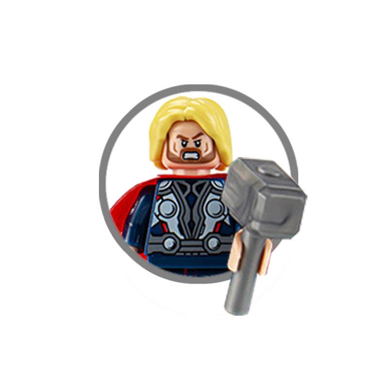 Wholesale Plastic Minifigures Building Blocks Small Particles Assembly Little Figures Ninja Soldiers for Promotional Toy