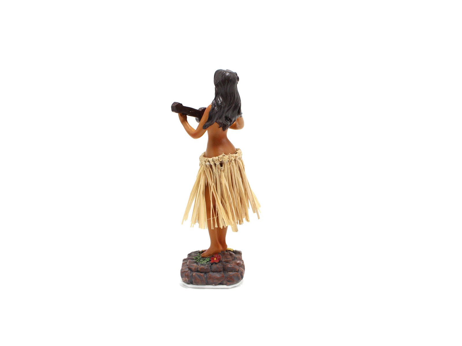 Customized Dashboard Bobbleheads Polyresin Hula Girl ,Resin Hula Dancer Dashboard Bobble Hula Girl for Dashboard Decorations