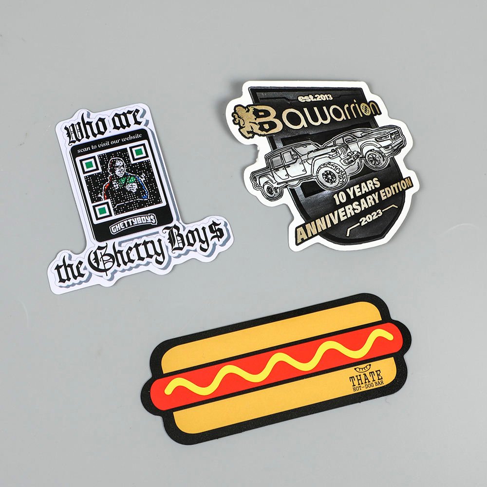 Decorative Cute Waterproof Label Stickers Personal Customization logo Sticker