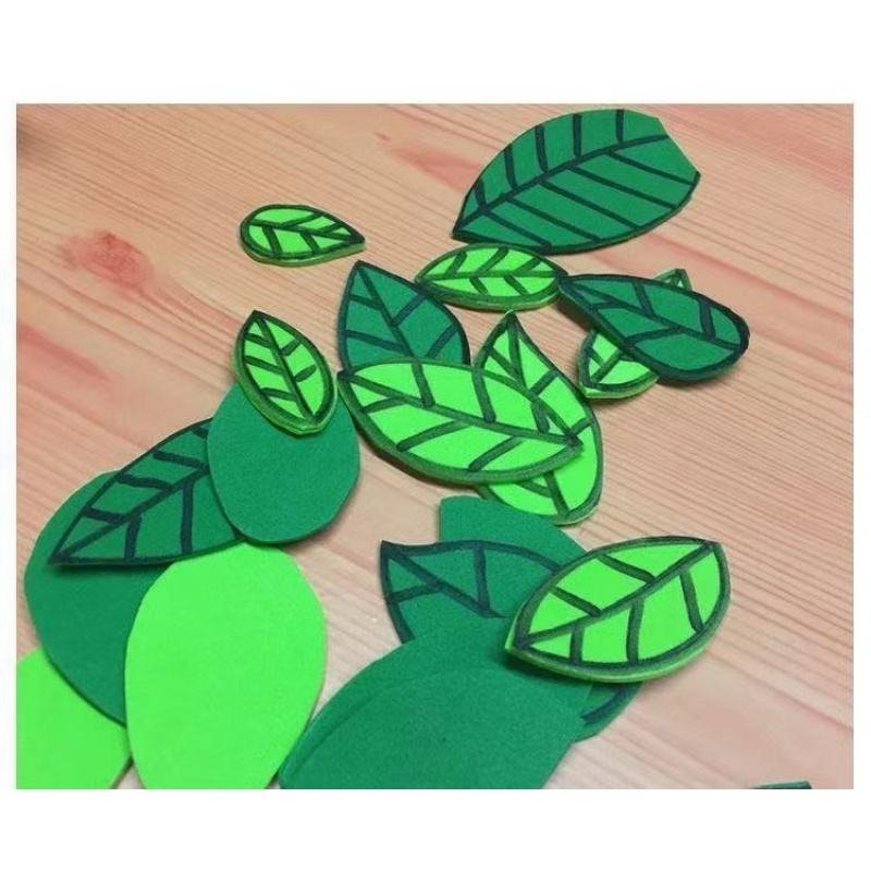 Multicolour DIY Handcraft Materials 50*50CM/1MM EVA Foam Paper handmade Sponge Paper Roll for Christmas Party Decor Light Board