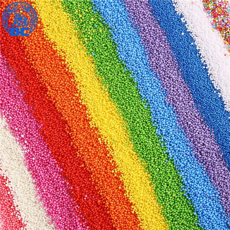 Micro Colorful DIY Making Polystyrene Styrofoam Foam Nylon Styrofoam Ball for Kids