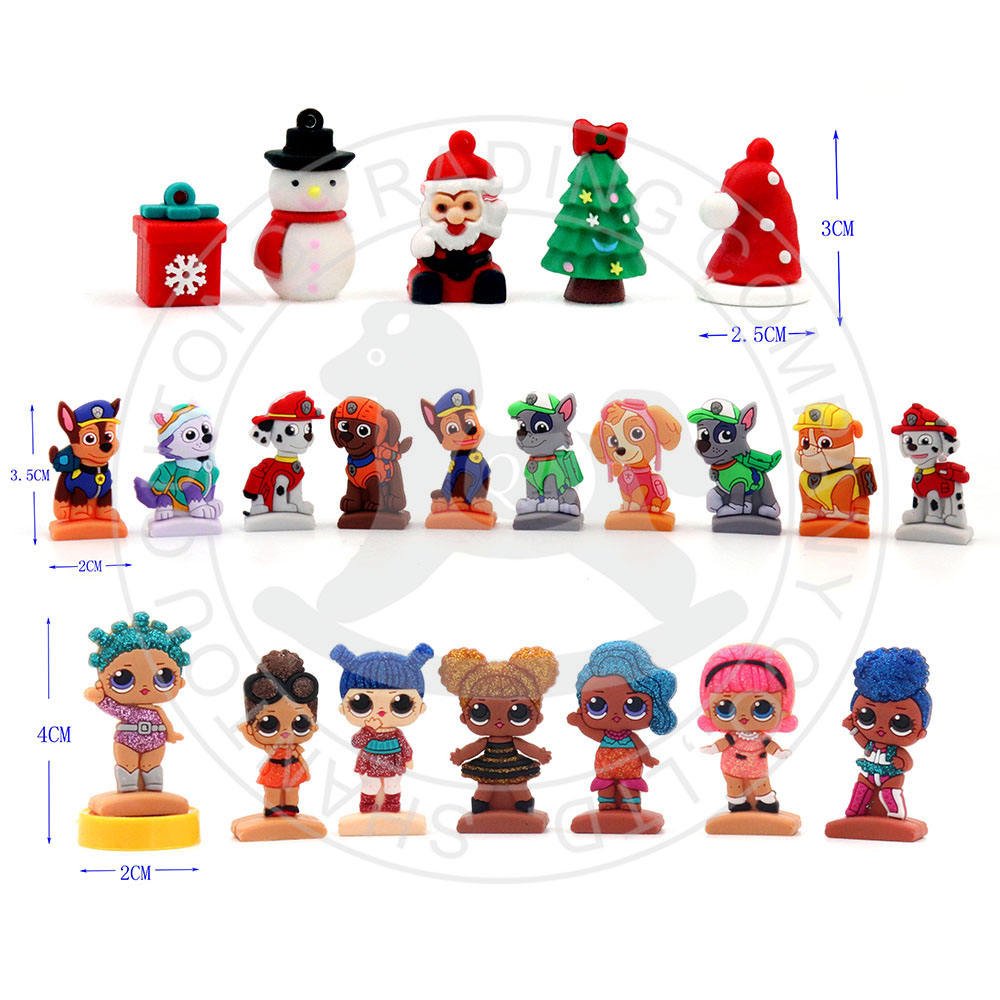 PVC Plastic Premium 2D 3D Custom Promotional Educational Figurine Toys-EN71 ISO Certified 5-7 Years Surprise Collectible OEM/ODM