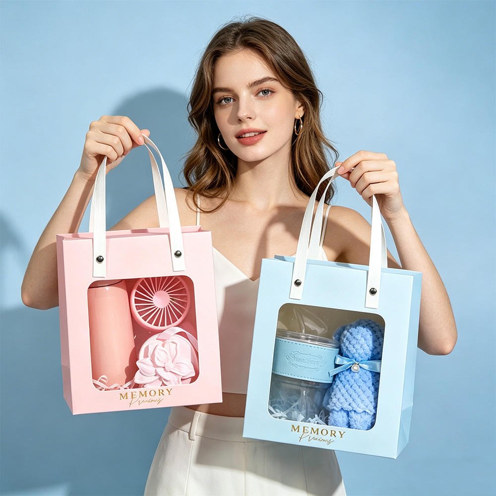 Promotional and Business Gifts Sets in Stock Can Add Logo Quality Christmas Giveaway Lovers Valentine Gift Set for Ladies
