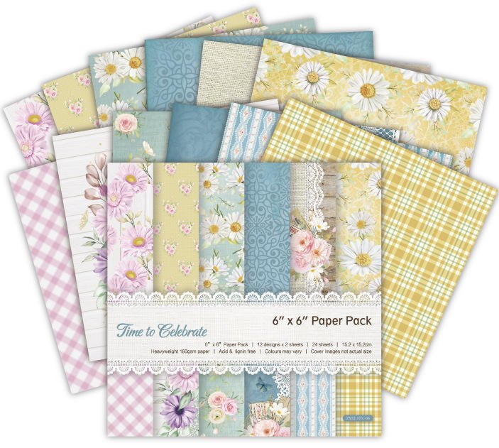 6x6 Craft Scrapbook DIY Album Decorative Handcraft Making Pattern Paper Custom Design Printing Europe Flower Artificial HXD-G020